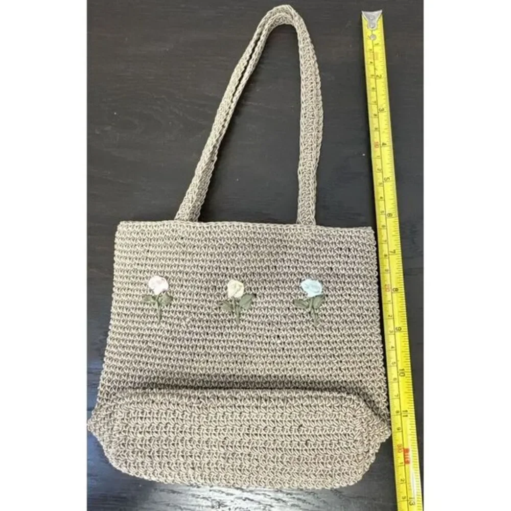 Little Girl's  Small Crochet Tote Bag‎
